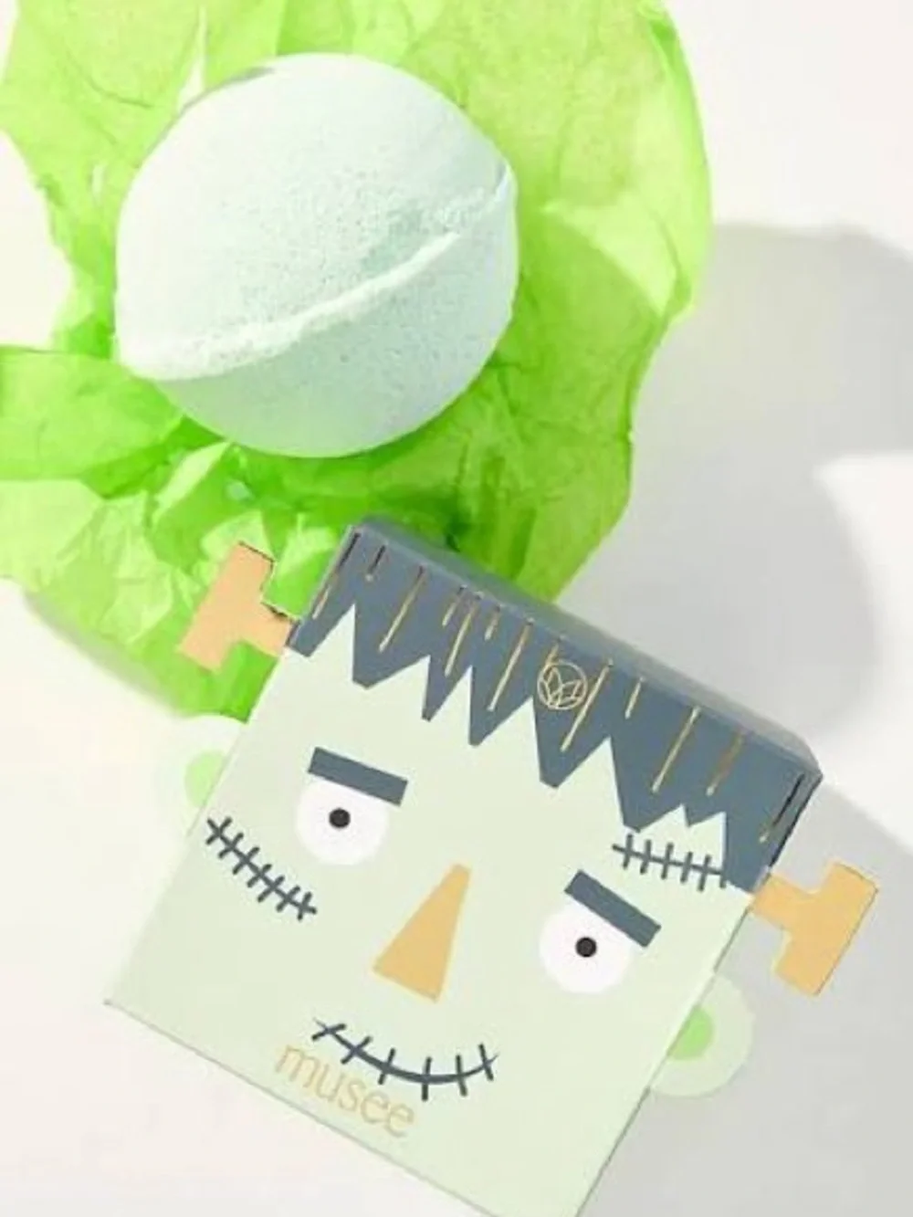New in packaging, Anthropologie x Musee Frankenstein Bath Bomb 🎃